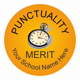 Punctuality Reward Stickers