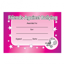 Anti-Bullying Certificate 3