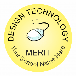 Design Technology Reward Stickers - Classic