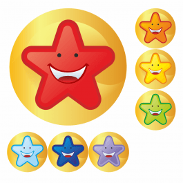 Mini Star Stickers