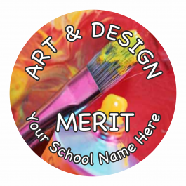Art and Design Reward Stickers - Photographic