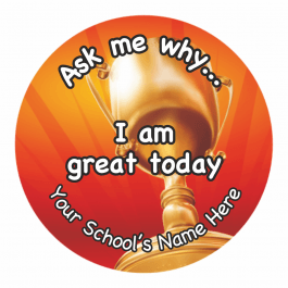 Ask Me Why Reward Stickers - Photographic