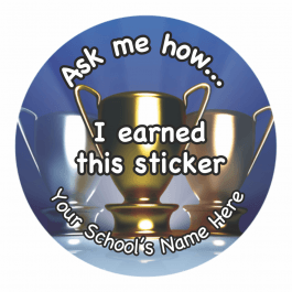 Ask Me Why Reward Stickers - Photographic