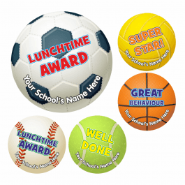 Lunchtime Sports Ball Stickers
