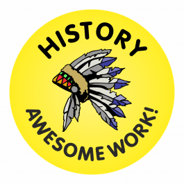 Awesome Work Reward Stickers - History