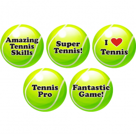 Tennis Award Stickers