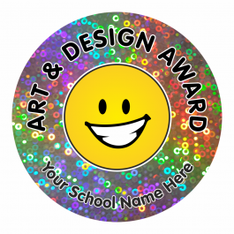 Art Award Sparkly Stickers