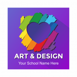 Art & Design Academic Reward Stickers