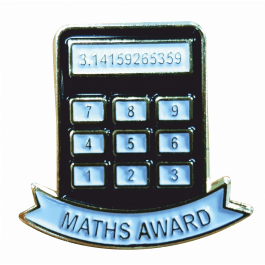 Maths Award Lapel Badge