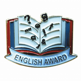 English Award Lapel Badge
