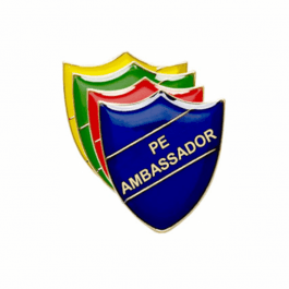 PE Ambassador Pin Badge - Shield