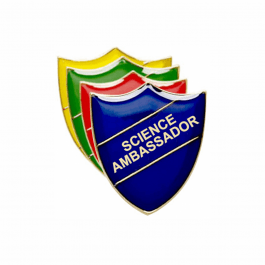Science Ambassador Pin Badge - Shield