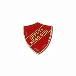 Deputy Head Girl Shield Badge