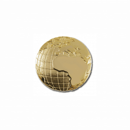 Geography Globe Pin Badge