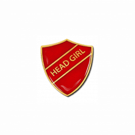 Head Girl Shield Badge