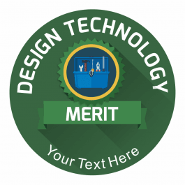 Design Technology Emblem Stickers