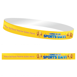 I Joined in on Sports Day Wristbands