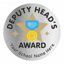 Deputy Head Teacher's Hybrid Award Stickers