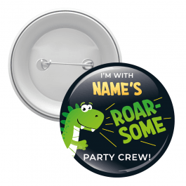 Roar-some Party Crew Badges