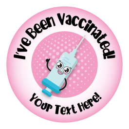 Vaccination Needle Stickers