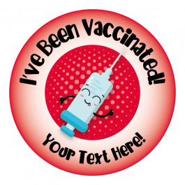 Vaccination Needle Stickers