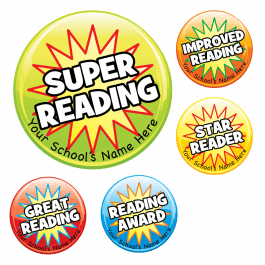 Starburst Reading Stickers