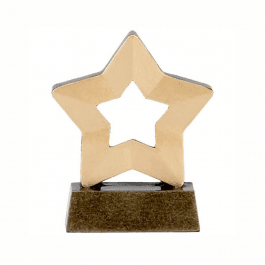 Gold Mini Star Trophy
