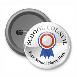 School Council - Customised Button Badge 