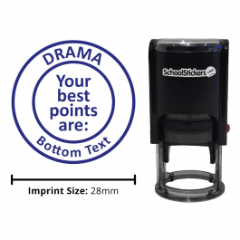 "Your Best Points Are" Drama Teachers Marking Stamp