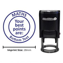 "Your Best Points Are" Maths Teachers Marking Stamp