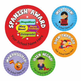 Primary Spanish Stickers Set 2