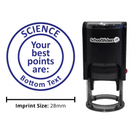 Your Best Points Are - Science Marking Stamp