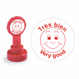 Xclamation Très Bien French Stamp