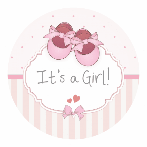 It's a Girl! Stickers