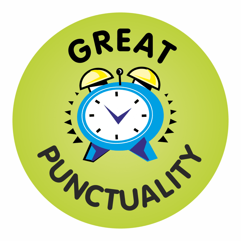 Image result for punctuality award