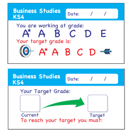 Business Studies KS4 Assessment Stickers