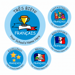 Primary French Stickers