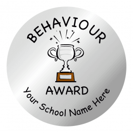Behaviour Stickers - Silver