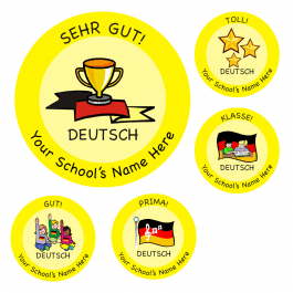 Primary German Stickers