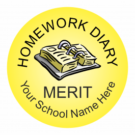 Homework Diary Reward Stickers
