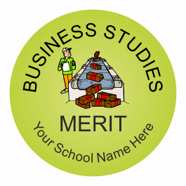 Business Studies Reward Stickers - Classic