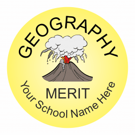 Geography Reward Stickers - Classic