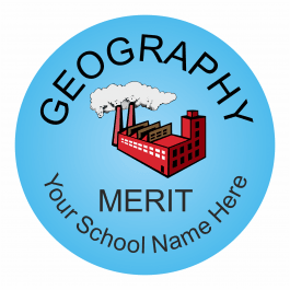 Geography Reward Stickers - Classic