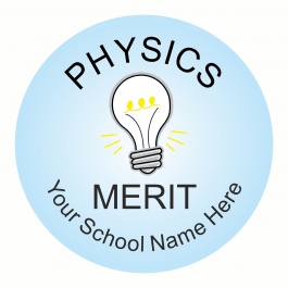 Physics Reward Stickers - Classic