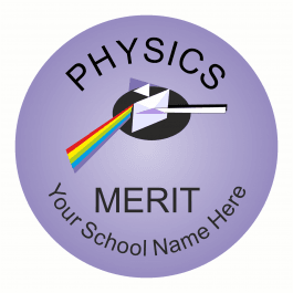 Physics Reward Stickers - Classic