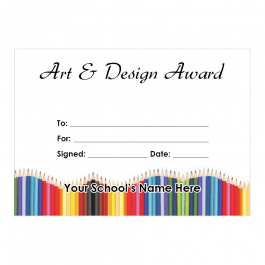 Art & Design Certificate Set 2