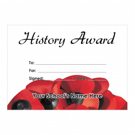 History Certificate Set 2