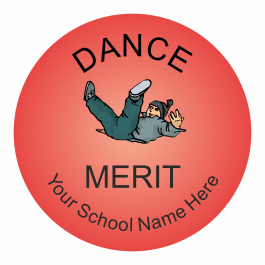 Dance Reward Stickers - Classic