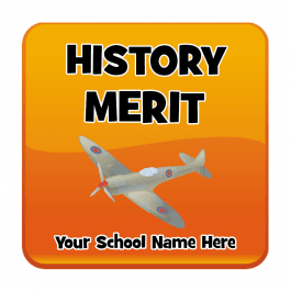 History Square Reward Stickers