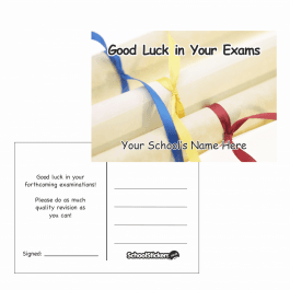 Good Luck in Your Exam Postcards